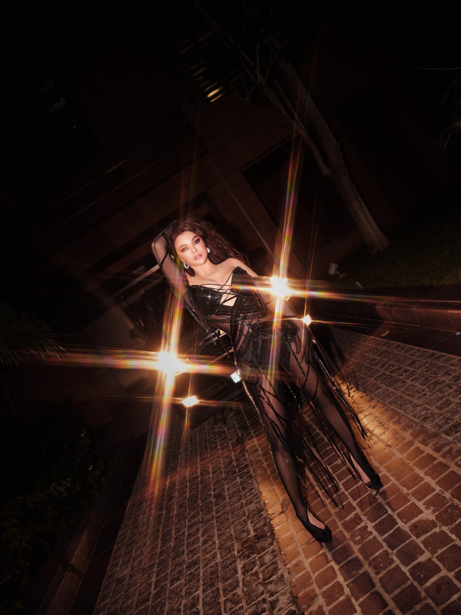 هيفاء وهبي بتصاميم مجوهرات ماسية أنيقة من علامة فواياجورVoyageur Jewelry